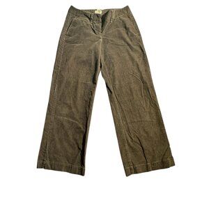 L.L. BEAN Women's Corduroy Black Boot Cut Pants